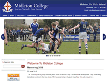 Tablet Screenshot of midletoncollege.ie